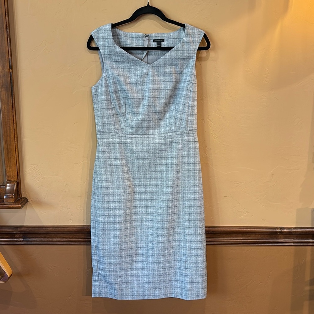 NWT ANN TAYLOR Plaid Dress